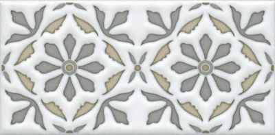 KERAMA MARAZZI Керамическая плитка STG/A618/16000 Клемансо орнамент 7.4*15 керам.декор Цена за 1 шт. 174 руб. - бесплатная доставка