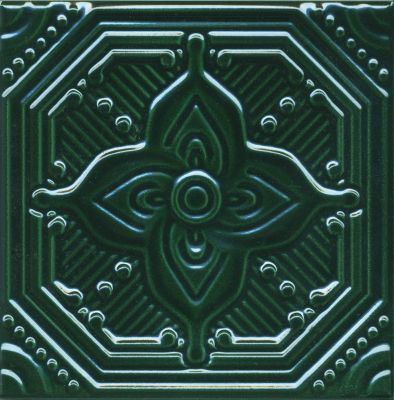 KERAMA MARAZZI Керамическая плитка SSA003 Салинас зеленый 15*15 керам.декор Цена за 1 шт. 464.40 руб. - бесплатная доставка