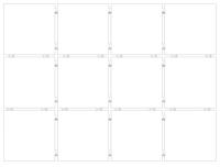 Конфетти белый матовый, полотно 29,8×39,8 из 12 частей 9,8×9,8 — KERAMA MARAZZI, артикул 1230H