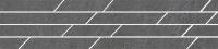 Бордюр Гренель серый темный мозаичный 46,8×9,8×0,9 — KERAMA MARAZZI, артикул SG144/005T