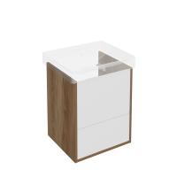 Тумба Про подвесная 2 ящика 50, вяз — KERAMA MARAZZI, артикул PRO.50.2/OLM