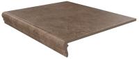 Ступень фронтальная Фаральони коричневый 40,2×34×8 — KERAMA MARAZZI, артикул SG158200R/GR