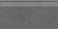 Ступень Джиминьяно антрацит матовый обрезной 30×60×0,9 — KERAMA MARAZZI, артикул DD254320R/GR