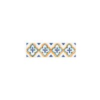 Бордюр Капри майолика 9,8×3×7 — KERAMA MARAZZI, артикул STG/A495/1146H