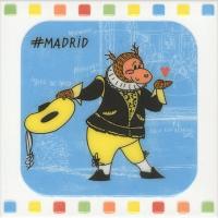Декор Большое путешествие Madrid 20×20 — KERAMA MARAZZI, артикул NT/A265/5009