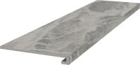 Ступень клееная Альбино серый обрезной 33×119,5×0,9 — KERAMA MARAZZI, артикул DL503120R/GCF