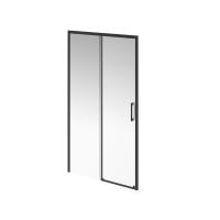 Душевая дверь Ветро, раздвижная, 110×195, матовый черный — KERAMA MARAZZI, артикул VE.110.SD.BLK.M