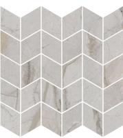 Декор Ифран мозаичный серый светлый глянцевый обрезной 30×31,2×0,9 — KERAMA MARAZZI, артикул KMD2MSM007BR