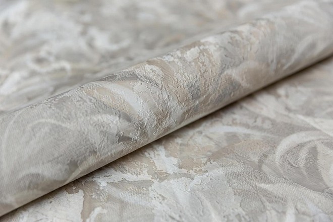 KM6001 Обои виниловые на флизелиновой основе Экзотика, мотив, серый KERAMA MARAZZI