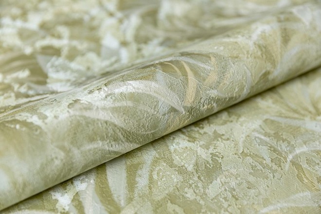 KM6004 Обои виниловые на флизелиновой основе Экзотика, мотив, зелёный KERAMA MARAZZI