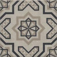 Декор Касабланка серый светлый матовый 20×20×0,8 — KERAMA MARAZZI, артикул KMD3STA047GN