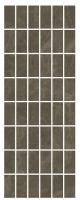 Декор Лирия коричневый мозаичный 15×40 — KERAMA MARAZZI, артикул MM15139