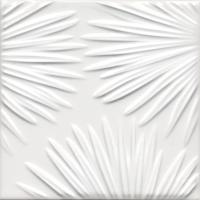 Декор Агдаль 4 белый матовый структура 15×15×0,9 — KERAMA MARAZZI, артикул KMD2SFE001BN