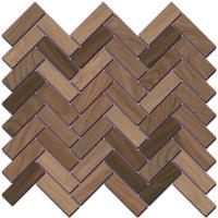 Декор Селект Вуд беж темный мозаичный 33×33×9 — KERAMA MARAZZI, артикул SG194/002