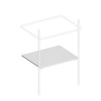 Полка Про 55 см, белая матовая — KERAMA MARAZZI, артикул PRO.sh.55/WHT.M