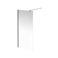 Душевая перегородка Ветро, 90×195, матовый черный — KERAMA MARAZZI, артикул VE.90.WI.BLK.M