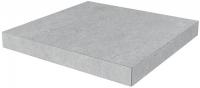 Ступень угловая клееная Фондамента пепельный светлый 33×33×0,9 — KERAMA MARAZZI, артикул DL500720R/GCA