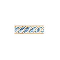 Бордюр Капри майолика 9,8×3×7 — KERAMA MARAZZI, артикул STG/A493/1146H