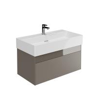 Тумба Лоджика подвесная 2 ящика 90 см, песчаный — KERAMA MARAZZI, артикул LOG.90.2/SAN
