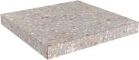 Ступень угловая клееная Терраццо бежевый 33×33×0,9 — KERAMA MARAZZI, артикул SG632020R/GCA