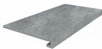 Ступень клееная Про Матрикс серый темный обрезной 33×60×0,9 — KERAMA MARAZZI, артикул DD602320R/GCF