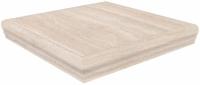 Ступень Пантеон беж левая угловая 34×34×8 — KERAMA MARAZZI, артикул SG157200R/GR/ANS