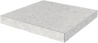 Ступень угловая клееная Терраццо серый светлый 33×33×0,9 — KERAMA MARAZZI, артикул SG632420R/GCA