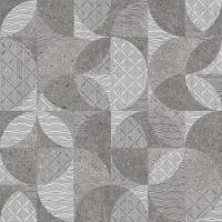 Фондамента серый декорированный обрезной 60×60×0,9 — KERAMA MARAZZI, артикул DL601020R
