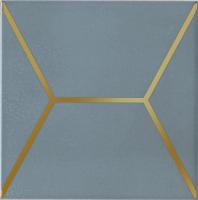Декор Витраж голубой 15×15×6,9 — KERAMA MARAZZI, артикул OP/E181/17067