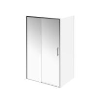 Душевая дверь Линдо, раздвижная с функцией плавного открывания и закрывания, 120×195, хром — KERAMA MARAZZI, артикул LN.120.SD.CR